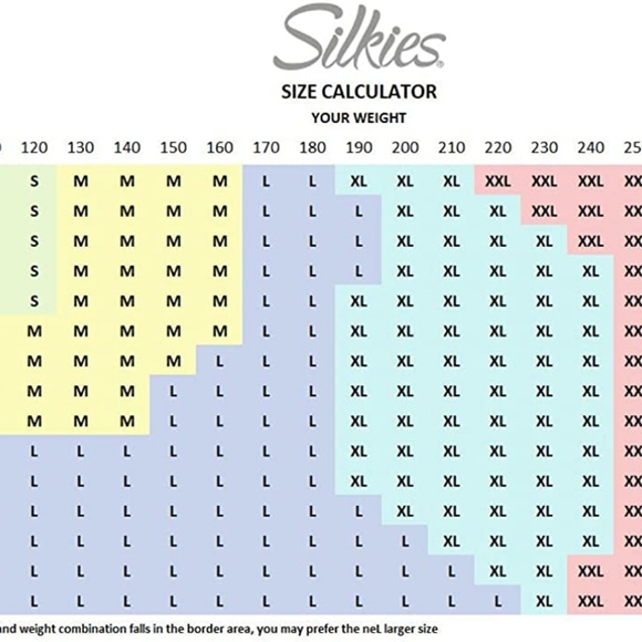 Vintage Silkies Control Top Pantyhose X-TALL black/Queen knee high black - Picture 3 of 5